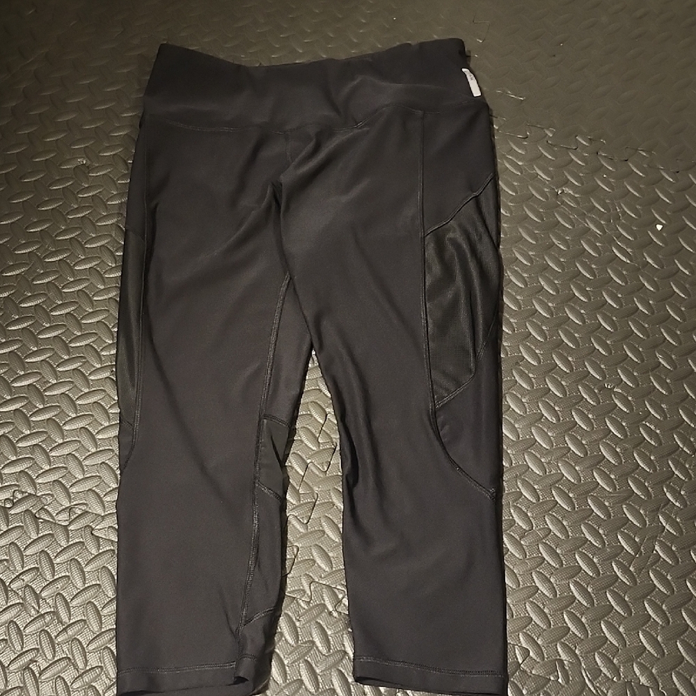 RBX Womens Black Leggings Activewear Yoga Pants Size S